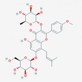 淫羊藿苷 Icariin 489-32-7 C33H40O15