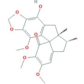 异型南五味子庚素 heteroclitin G  C22H24O7