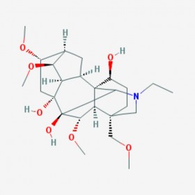 硬飞燕草碱  delsoline  509-18-2 C25H41NO7