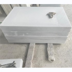 厂家供应优质汉白玉石材 可用于工程板 薄板材 装饰板 雕塑料 现货批发