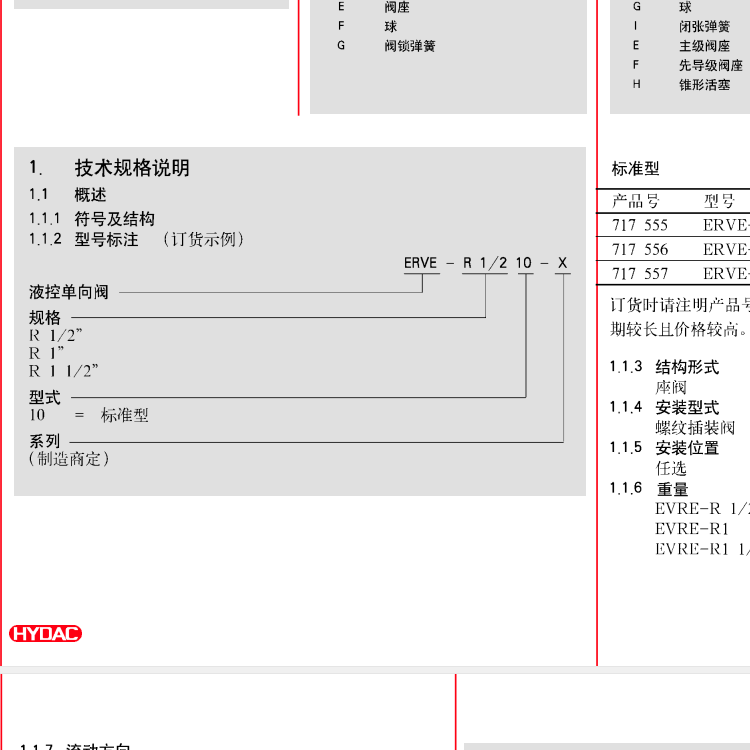 ERVE20021型号代码