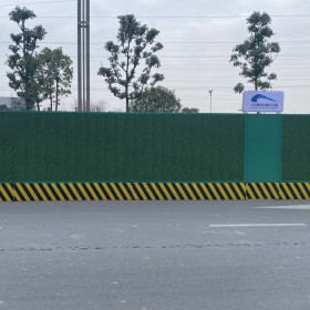 pvc施工围挡板 临边防护栏 围墙绿植围挡