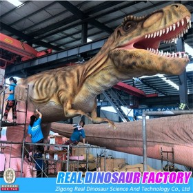 超大型硅胶仿真恐龙模型制作厂家 景区公园仿真恐龙设计