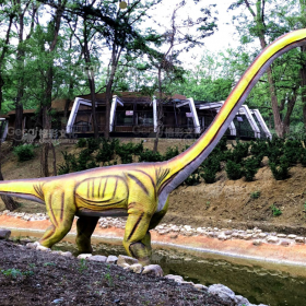 格彩 仿真恐龙模型 恐龙主题公园 装饰景区趣味摆件 规格可定制