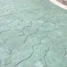 艺术压花地坪  自贡压花地坪厂家 减少灰尘 艺术地坪 园林景观