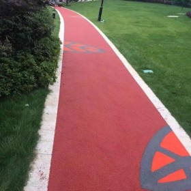 重庆市大度口区彩色生态透水混凝土地坪 彩色透水混凝土道路 透水混凝土生产厂家 透水混凝土材料厂家  压花地坪厂家 免费辅导