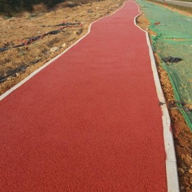 彭州市 透水混凝土 透水地坪厂家 彩色透水混凝土材料厂家 露骨地坪材料