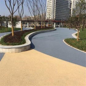 宜宾市透水地坪粘接料 彩色透水混凝土 透水混凝土厂家 【豪轩地坪材料厂家】  透水砼颜色料 透水地坪粘接剂 透水地坪报价 批发价格工厂送货到工地