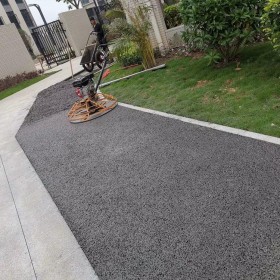 云南普洱市彩色透水混凝土 透水地坪粘接料厂家直销  透水砼颜色料 透水地坪粘接胶 透水地坪报价 城市沥青改色 c25彩色透水混凝土包工包料