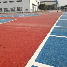 红河彩色透水混凝地坪  C25透水混凝土材料增强剂   透水地坪粘接剂  彩色透水混凝土生产厂家