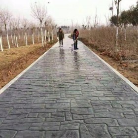攀枝花 压花地坪  压膜道路施工工艺 水泥压花地坪 压花地坪施工方案 水泥压花地坪报价 压花地印模具 彩色压膜地坪 压花地坪材料厂家免费指导施工