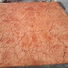 泸州市 压花地坪 彩色压纹地坪 压花混凝土材料 彩色压花地面  彩色混凝土压膜地坪  混凝土压印材料厂家免费施工指导  送货到工地
