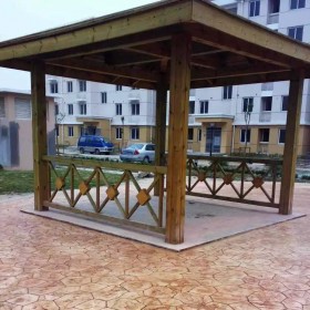 广安市压印地坪  彩色压印混凝土 彩色水泥压膜地坪 混泥土压花路面  压花材料脱模剂  彩色强化剂厂家批发   压花地坪