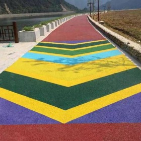重庆市渝中区 彩色透水混凝土 生态透水混凝土 C25透水混凝土5公分  透水混凝土辅材  透水混凝土材料 厂家免费技术指导