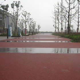 沙坪坝区 彩色透水混凝土材料 粘接剂 生态透水混凝土源头材料厂家 生态透水砼 透水混凝土材料厂家批发 免费提供技术指导