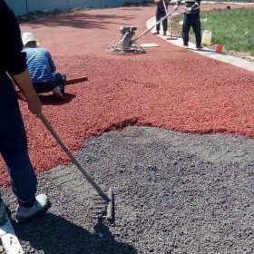 河北省石家庄市 彩色透水混凝土工程报价 彩色透水混凝土路面报价