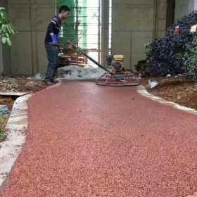 浙江省杭州市 压印地坪厂家 压膜混凝土材料 压印地坪