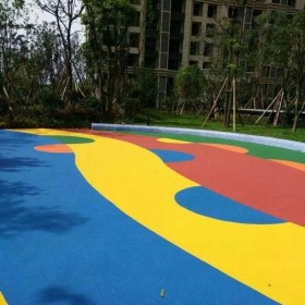 拉萨市怒江 彩色生态透水混凝土  彩色透水混凝土道路施工价格 彩色透水混凝土材料生产厂家