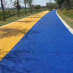 张家界市 透水混凝土材料厂家  供应透水地坪 彩色生态透水地坪厂家直销  生态透水砼