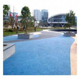 规模大的路面彩色透水混凝土 路面彩色透水混凝土公司