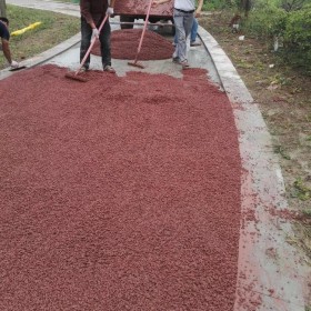 透水混凝土地坪 彩色透水混凝土地坪工程 生态透水混凝土