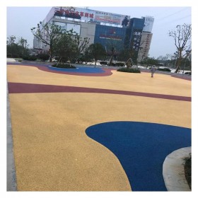 商洛市  彩色透水混凝土材料厂家 厂家免费指导施工 透水混凝土 生产厂家材料 增强剂 透水料