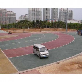 孝感市  彩色生态透水混凝土地坪 彩色透水混凝土道路 厂家提供技术指导 上门服务 免你后顾之忧
