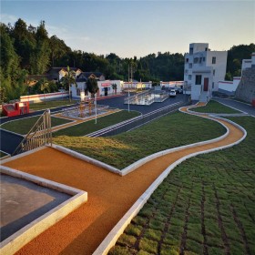 南川区 彩色透水混凝土 透水地坪粘接料厂家  透水砼颜色料 批发价格 豪轩地坪