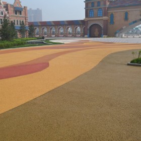 阆中市 彩色透水混凝土生产厂家  透水混凝土施工价格 压花地坪材料 透水路面精选厂家 厂家直销送货当地