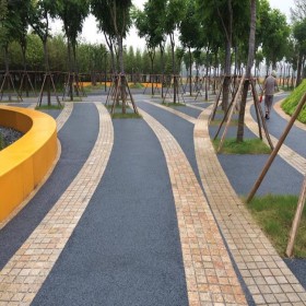 玉溪市露骨地坪 彩色透水混凝土路面  厂家生产地坪漆销售  透水地坪生产厂家 现货供应