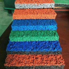 渝中区彩色透水混凝土面罩漆 透水地坪生产厂家  生态透水砼粘接剂  现场施工免费指导