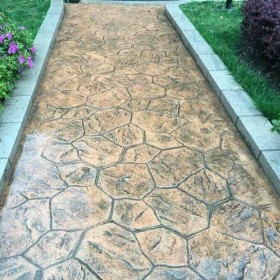 凉山州 艺术压模地坪 压花路面厂家 压模混凝土材料  彩色压花地坪材料厂家 免费技术指导
