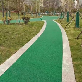 路面彩色透水混凝土 c25透水混凝土 生态透水混凝土粘接剂