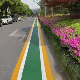 c30彩色透水混凝土 园林道路彩色混凝土 操场彩色混凝土