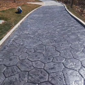 压花压模地坪 混凝土压花地坪 彩色压模地面 压花地坪材料罩面剂 品牌批发价格
