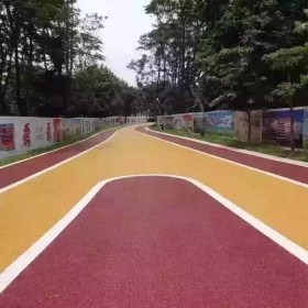 彩色透水混凝土道路 透水混凝土施工价格 彩色透水混凝土材料生产厂家 透水混凝土材料厂家