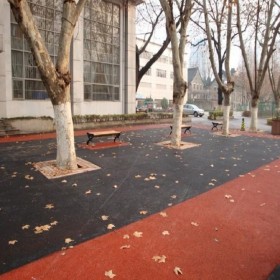 彩色强固透水混凝土 c25彩色透水混凝土 透水彩色路面 值得信赖