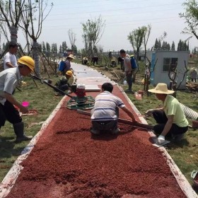 彩色透水混凝土材料 透水混凝土颜料生产厂家 透水混凝土 免费施工指导 送货到工地