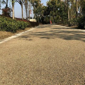 c30彩色混凝土 生态透水地坪 彩色透水混凝土路 厂家批发价格
