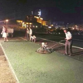 彩色生态透水混凝土地坪 透水混凝土施工价格 无沙透水混凝土