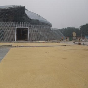 彩色地面透水混凝土 人行道彩色透水混凝土 露骨彩色透水混凝土 询价