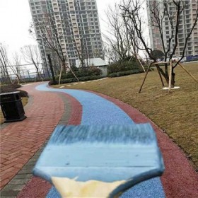 海绵城市 彩色透水混凝土地坪 透水混泥土 厂家直销