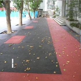 彩色透水混凝土路 透水性混凝土 车行彩色透水混凝土 报价表