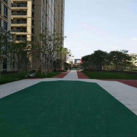 生态透水地坪 广场彩色透水混凝土 园林道路透水混凝土 生态透水砼