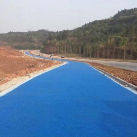 路面彩色透水混凝土 园林景观彩色混凝土 无砂透水混凝土 生产厂