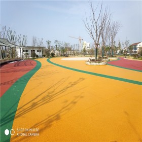 混凝土透水地坪 彩色地面透水混凝土 生态透水路面 设计方案