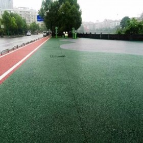 透水混凝土 彩色强固透水混凝土 人行道透水混凝土路面 生态透水地坪 品牌厂家