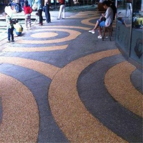 生态透水地坪 彩色透水混凝土道路 环保透水混凝土 专业厂家出售