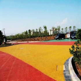 彩色混凝土 海绵城市透水混凝土 环保透水混凝土 报价表
