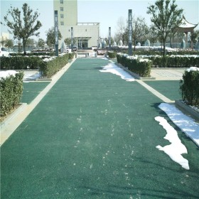长寿区 生态透水水泥混凝土 人行道彩色透水混凝土 环保透水混凝土材料厂家